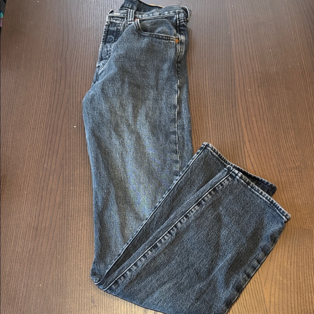 Levi Mens Black Jean